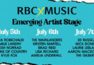 Cavendish Beach Music Festival Announces RBCxMusic Emerging Artist Stage Lineup